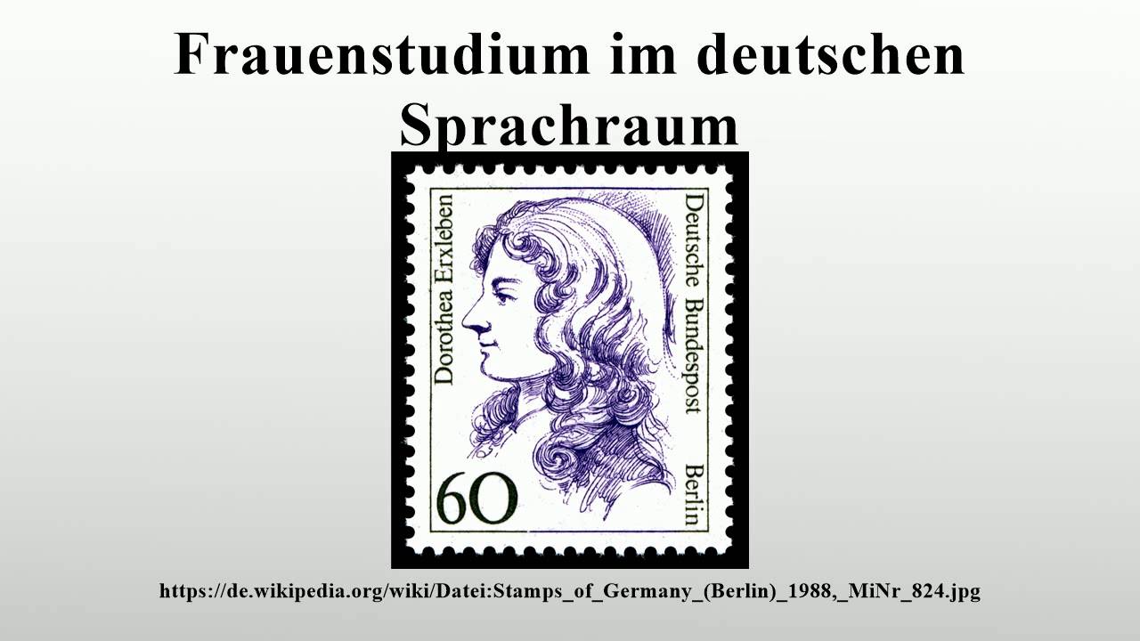 Frauenstudium im deutschen Sprachraum