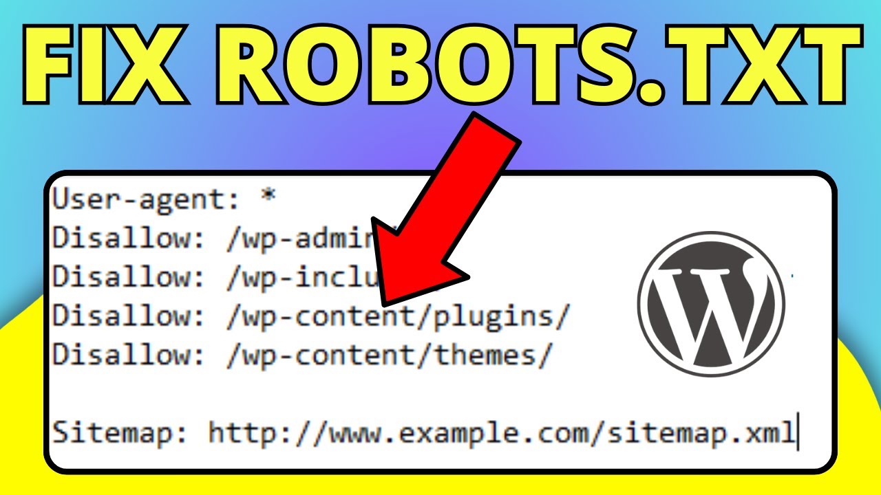 How To Fix Robots.txt In WordPress
