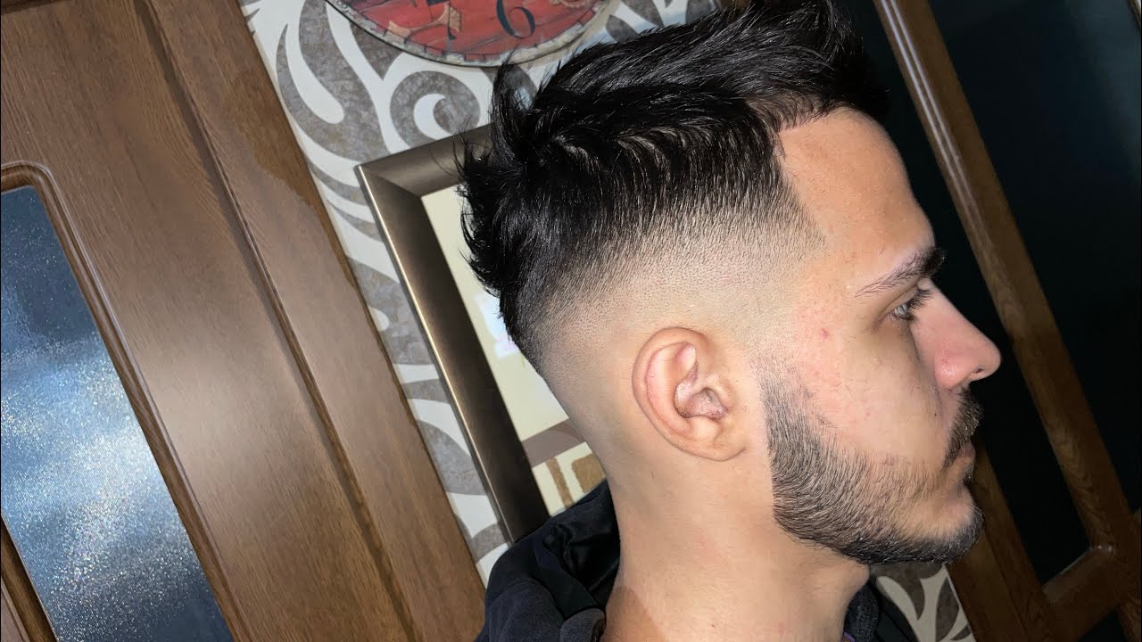 MID DROP SKIN FADE (ROMANA) TUTORIAL #shorts #barber