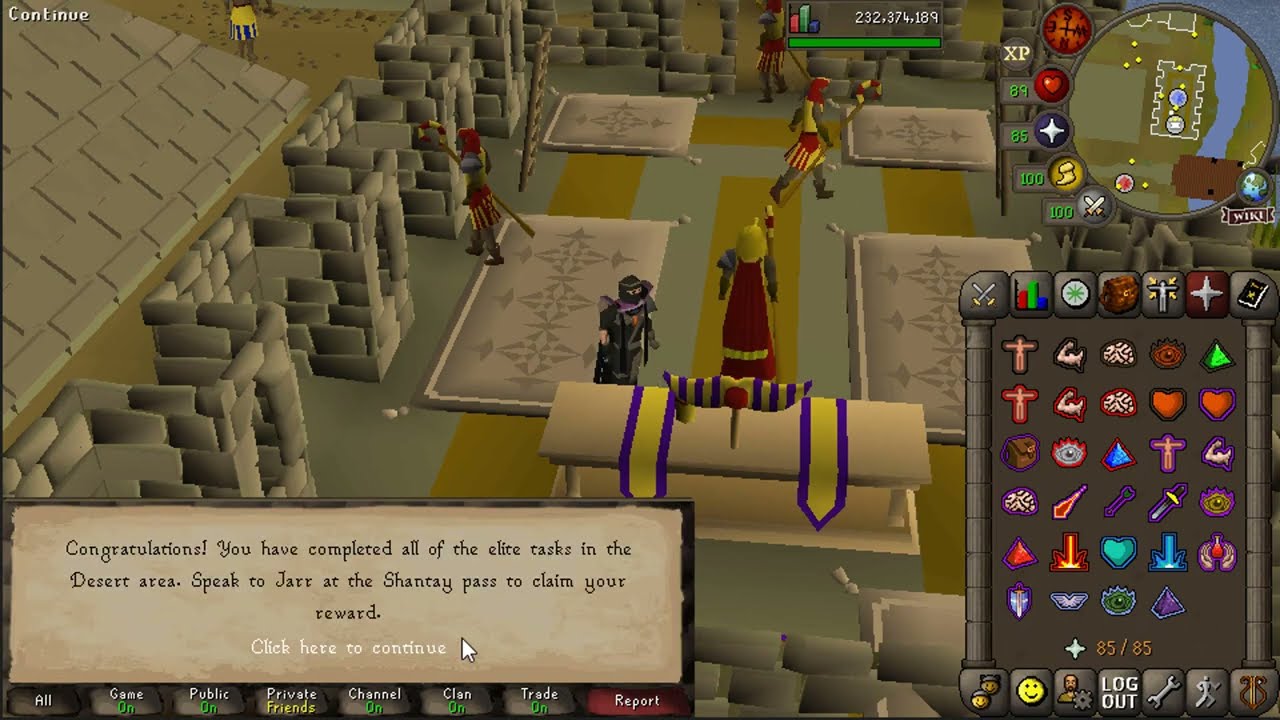 boring osrs main progress vid to help you fall asleep ASMR