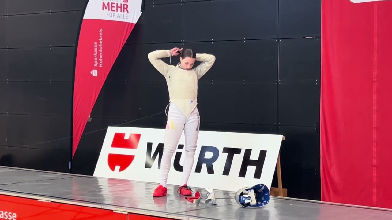 Deutschlander Challenge 2026 U15WS - GOLD - Luisa Paulsen v Maja Nattuvetty