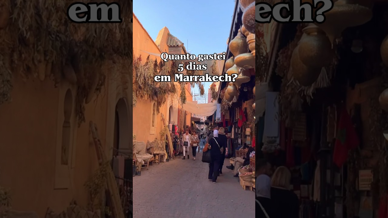 Quanto gastei viajando 5 dias em Marrakech? #viajar #quantocusta #viajarbarato #marrocos #mochil&atilde;o
