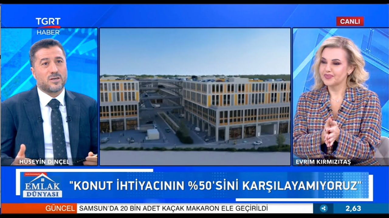TGRT HABER l Emlak Dünyası l Hüseyin Dinçel