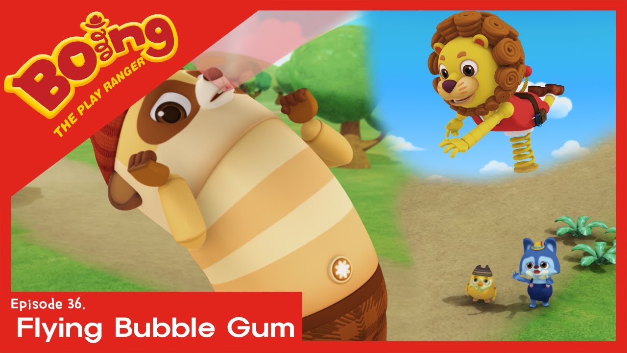 [Boing - Best Cartoon for Kids] - EP.36 Flying bubble gum | kids cartoon