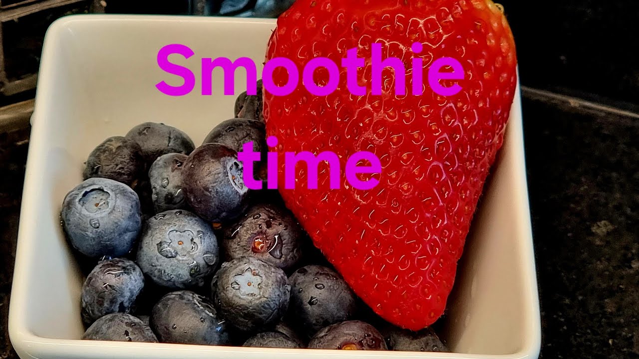 Let's make some smoothie