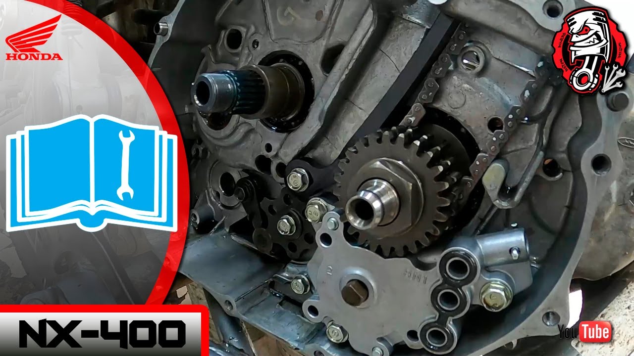 912 | HONDA FALCON NX-400 COMO ARMAR EL MOTOR