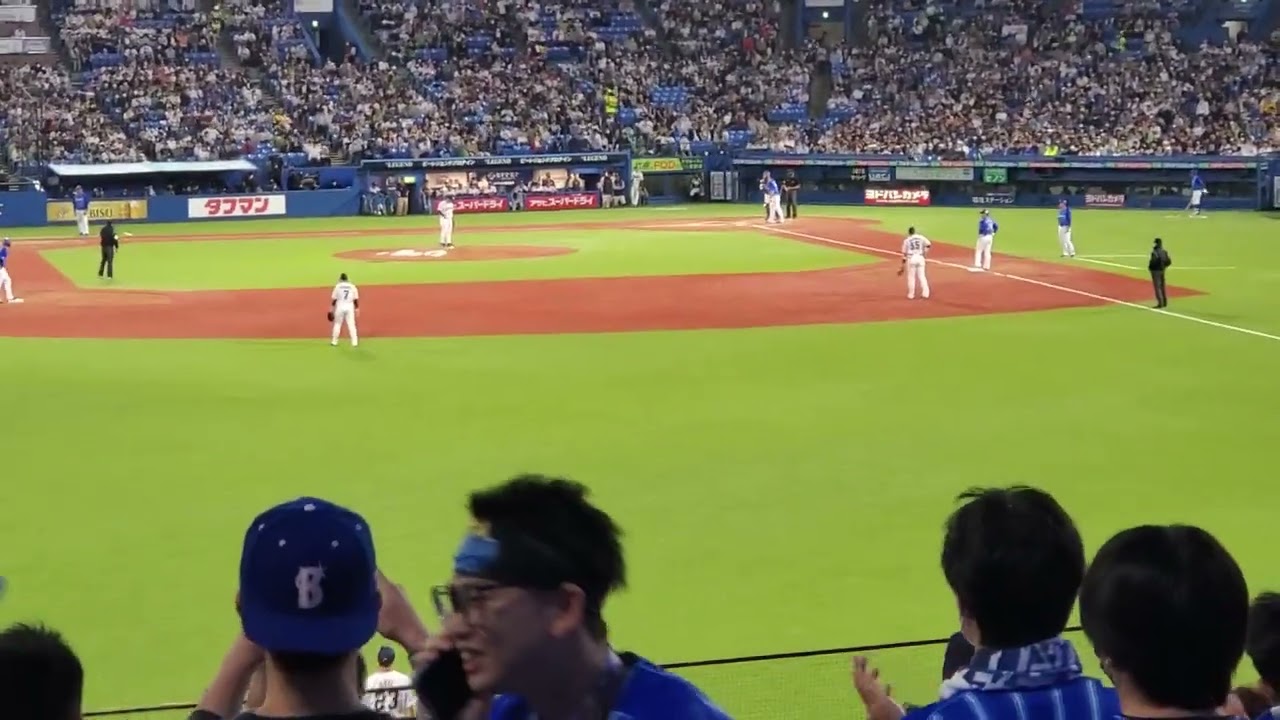 20230506　牧秀悟 応援歌→ﾁｬﾝｽﾃｰﾏ2→満塁ホームラン　@神宮球場