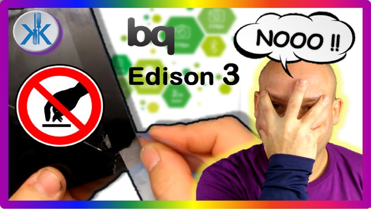 👍 BQ Edison 3 &iexcl;OJO! no es oro todo lo que reluce /  Cambiar pantalla tactil