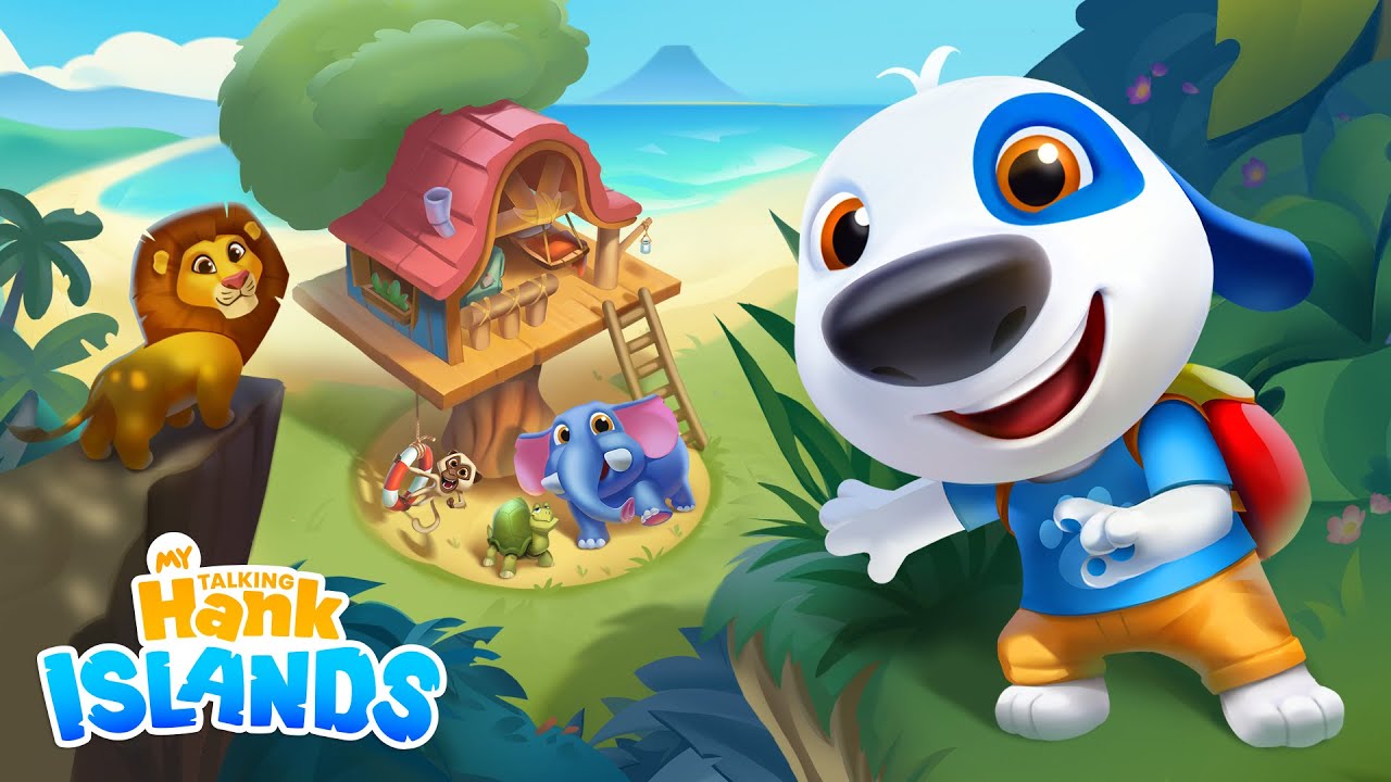 🏝️ Let's Explore the Island! 🏝️ My Talking Hank: Islands Gameplay