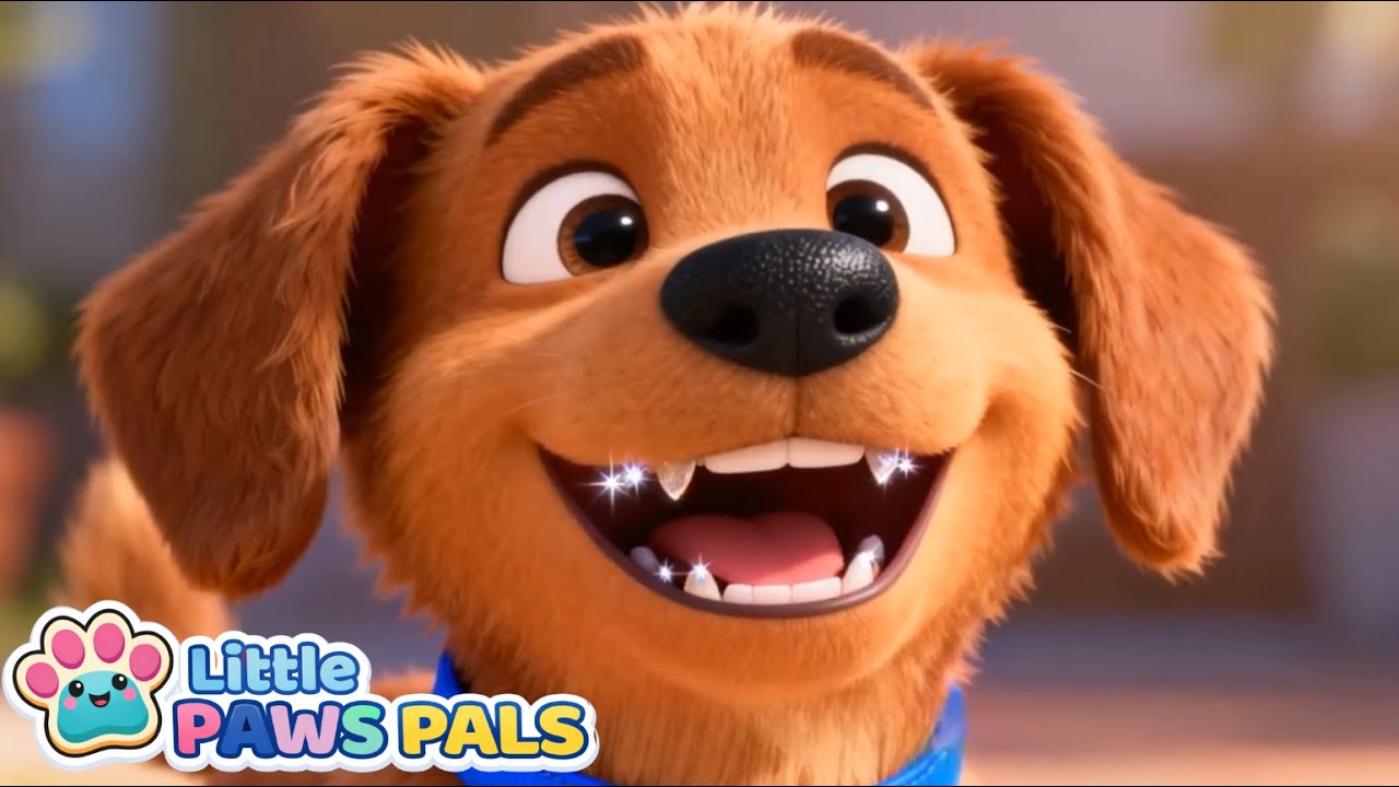 Time to Brush! 🐾 | Fun Puppy Song for Little Kids 🎵