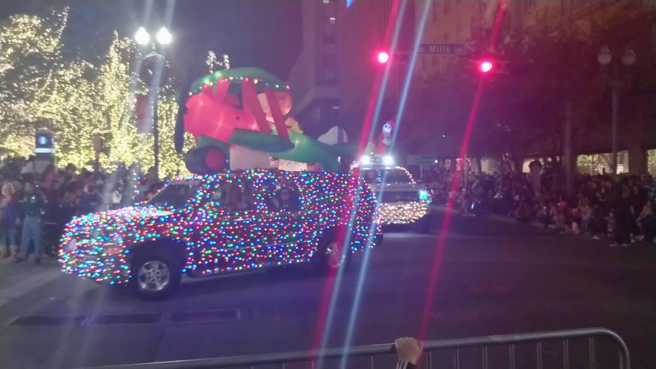 Celebration of lights in El Paso Texas 2017