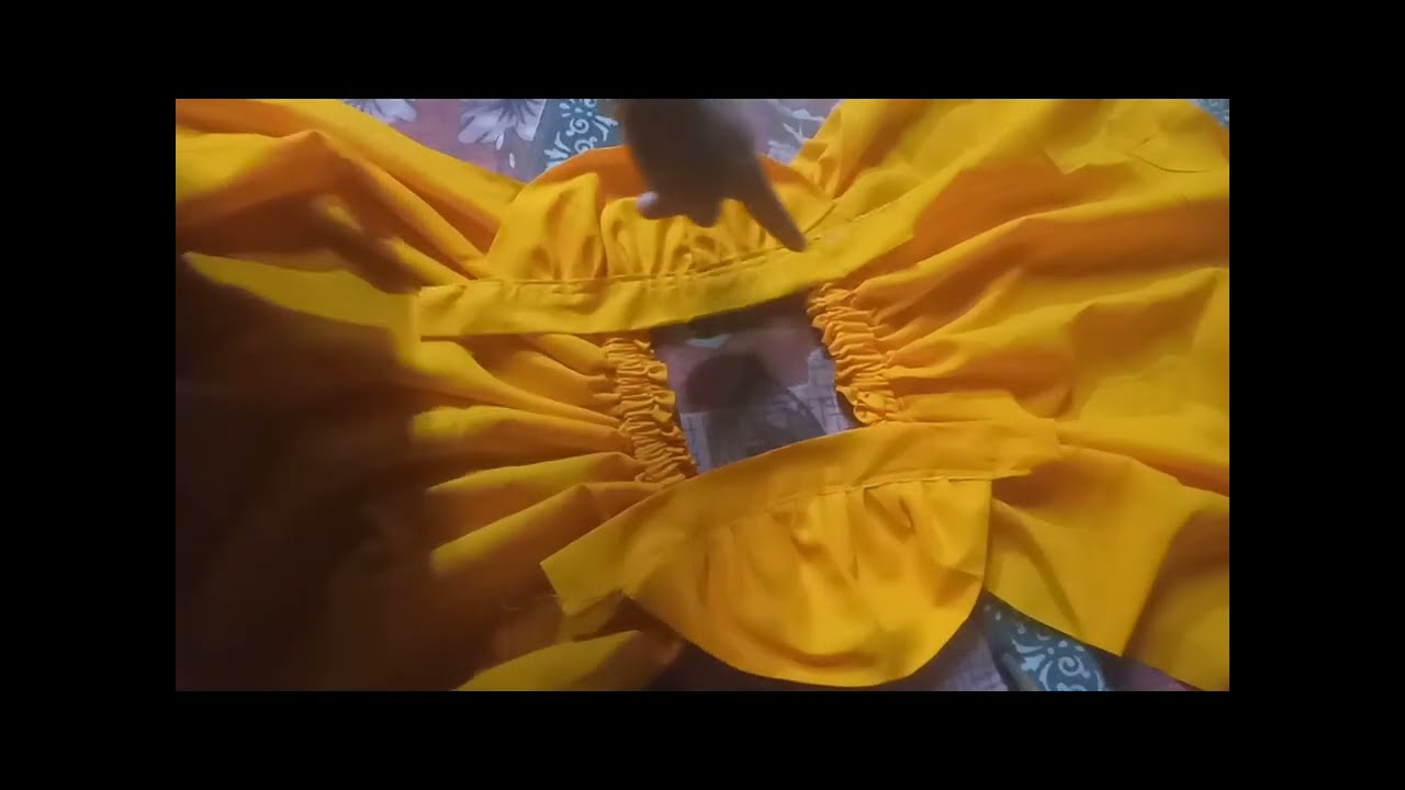 How to make easy baby frock