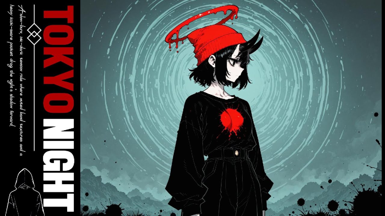 墨輪光 · Ink Halo | Tokyo Night Beats | UnderlayerMusic