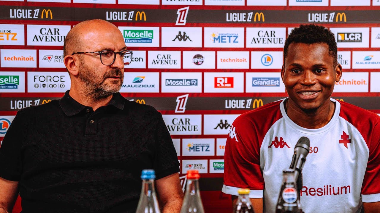 Habib Diallo présenté à la presse