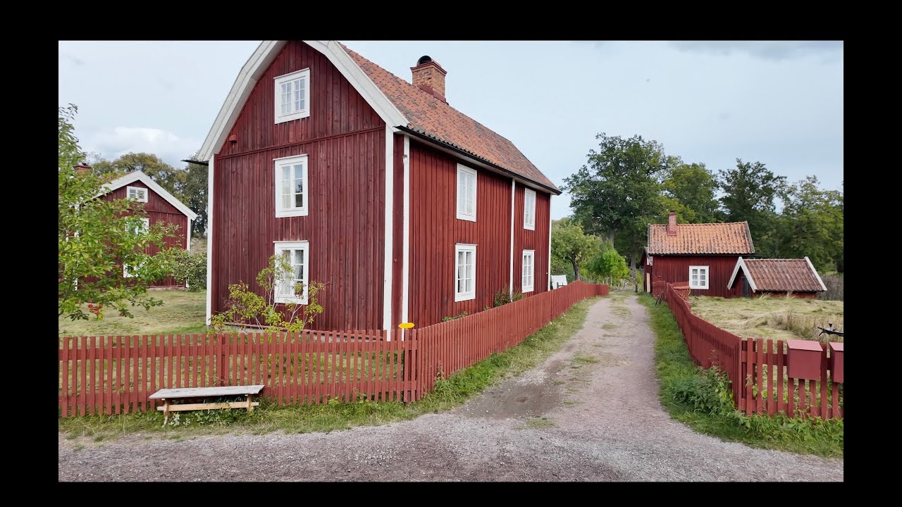 Kulturreservatet Stensjö By i Oskarshamn 13 september 2024