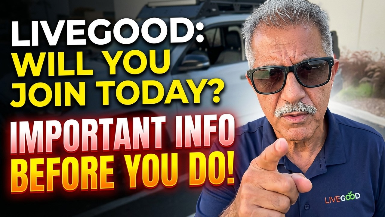 LIVEGOOD: Will You Join Today? Important Info Before You Do!