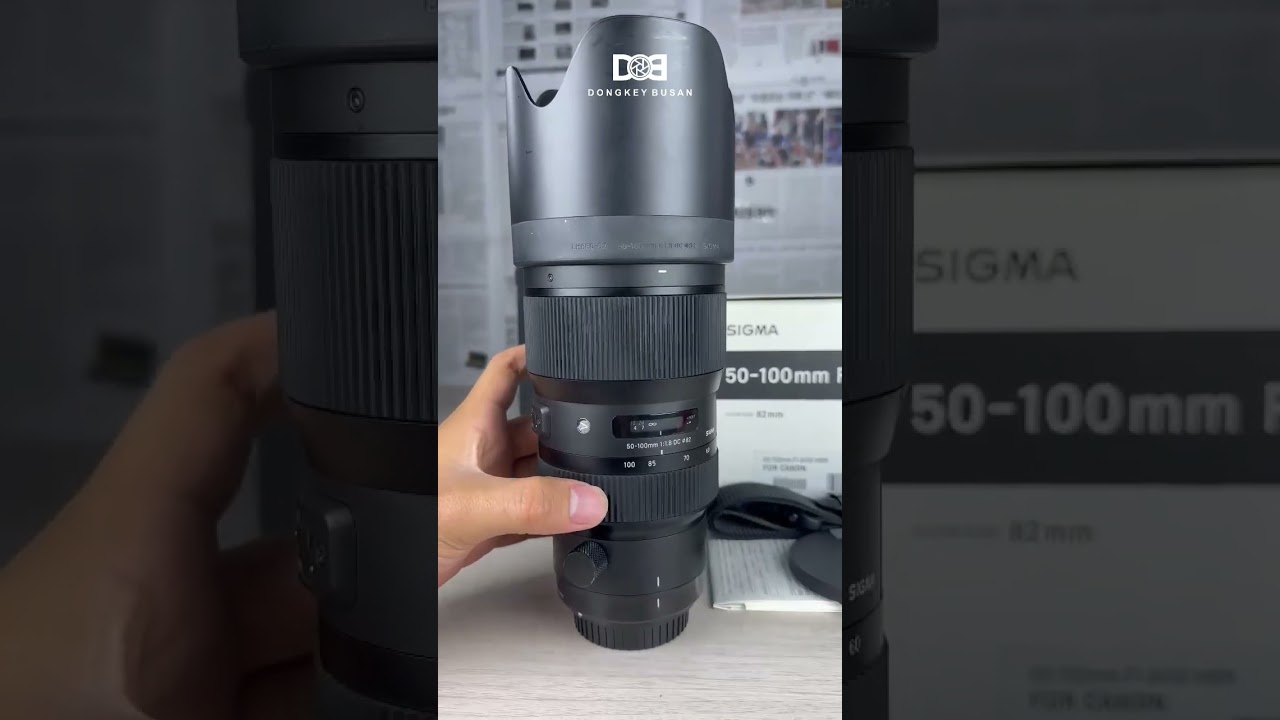 Dijual Lensa Sigma 50-100mm f1.8 DC for canon