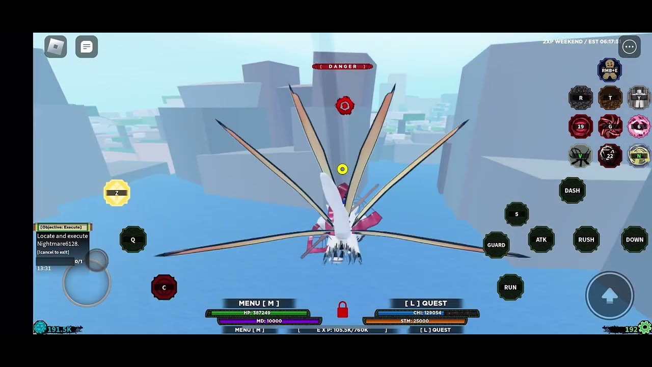 Shindo Life Fighting-Toxic ( bullying 2 people)