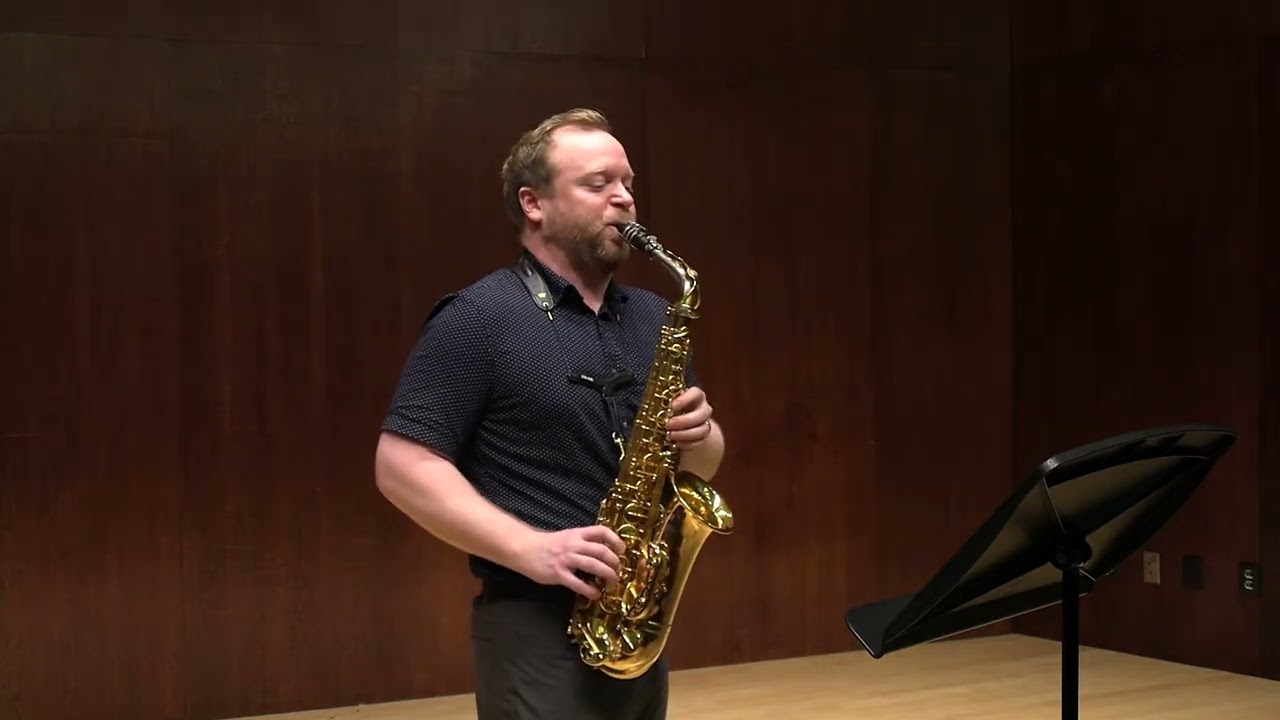 2024 TMEA Saxophone Etude no. 1 (Ferling 28)