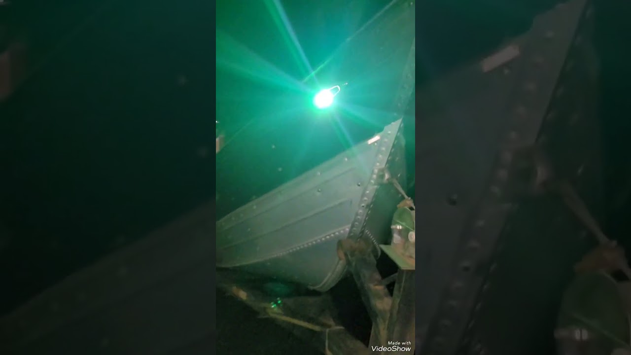 Iluminacao no barco