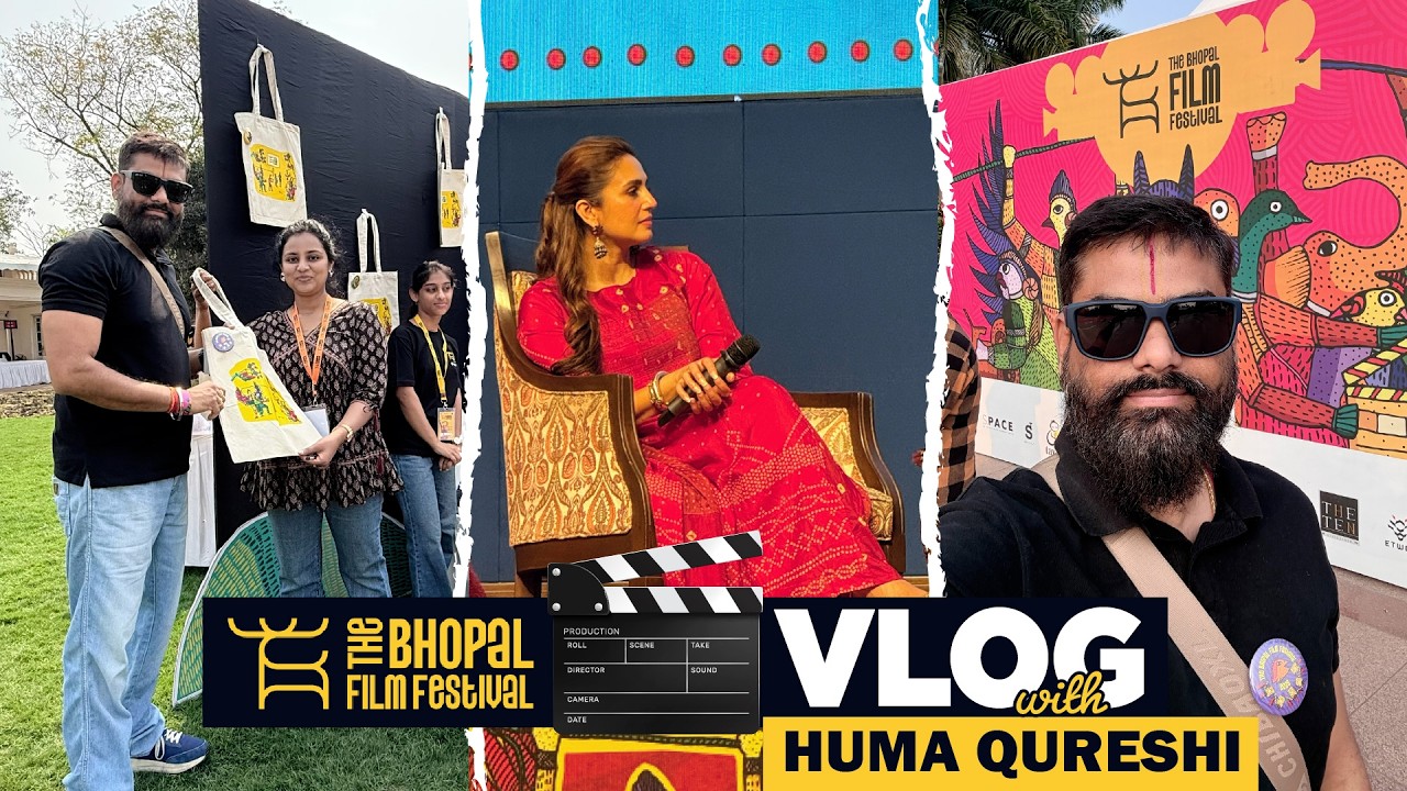 Huma Qureshi Live at Bhopal Film Featival😍 Film Lover Must Watch | Star Talk 🎤