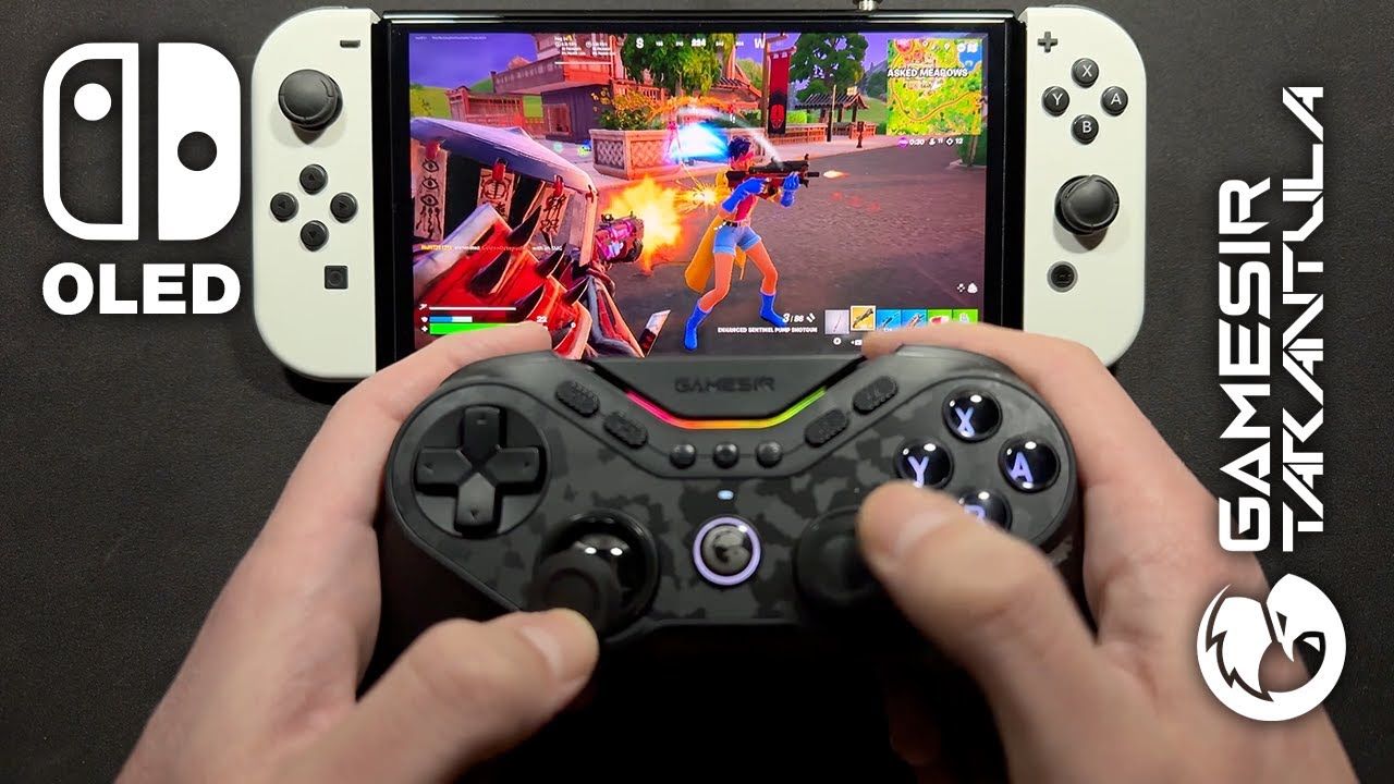 Fortnite on Nintendo Switch OLED #404 (GAMESIR TARANTULA PRO UNBOXING + GAMEPLAY)