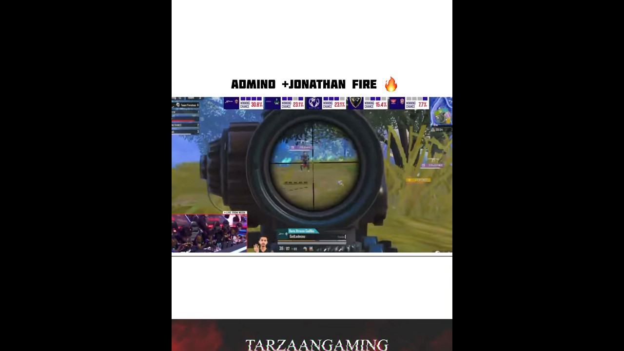 GODLIKE ON FIRE 💫🔥 | @JONATHANGAMINGYT @Punkk @admino_gaming19