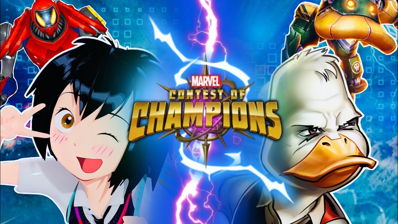 Peni Parker VS Howard The Duck (Marvel Contest of Champions)