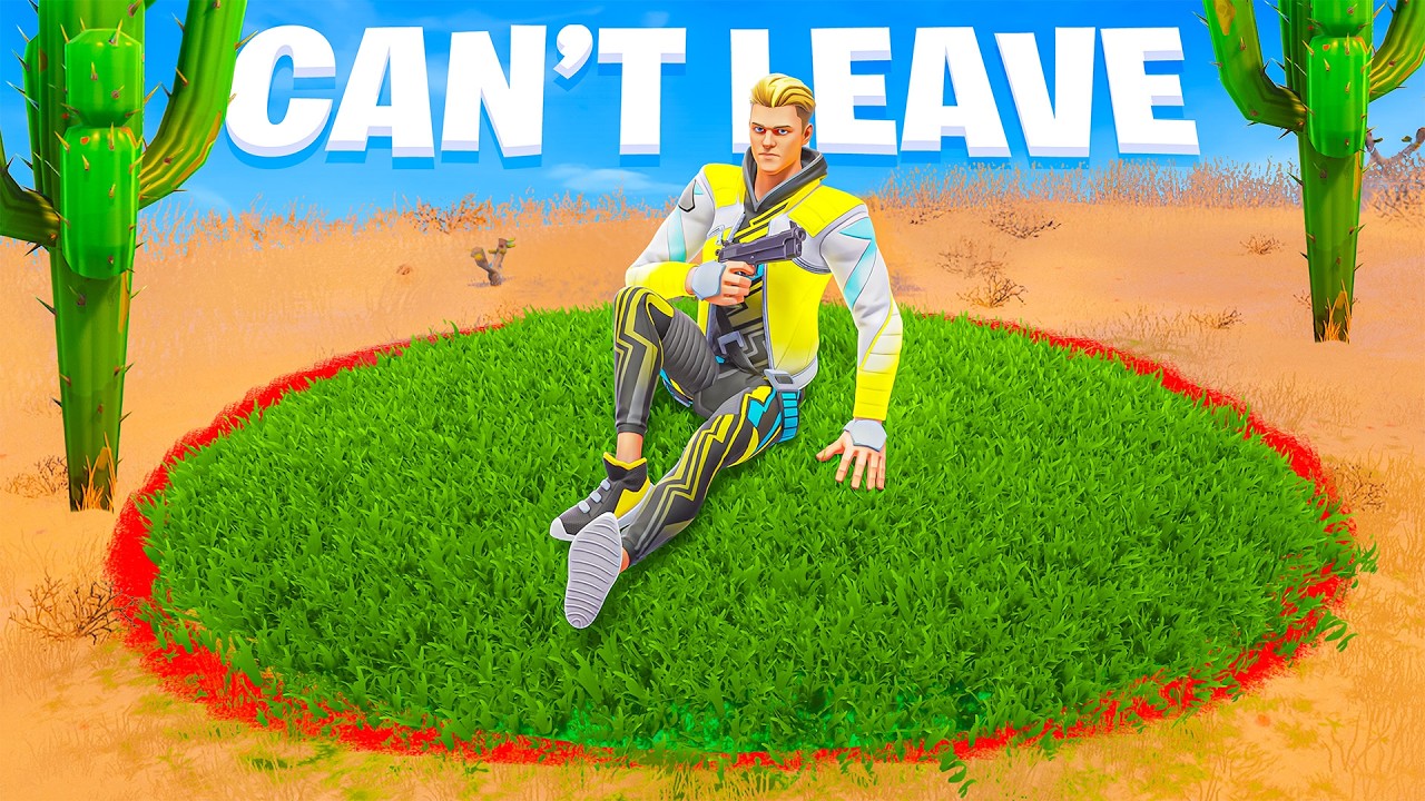 Fortnite, но покинуть свой биом нельзя...