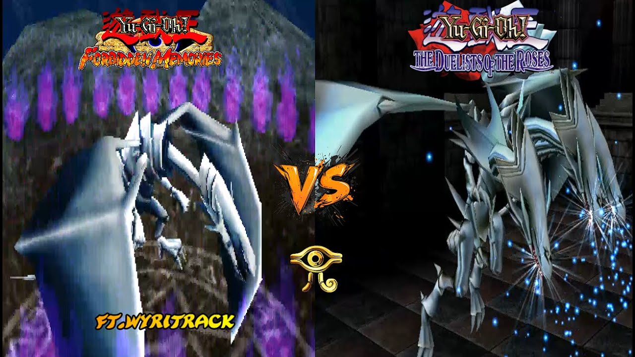 Battle Scenes Comparation | Yu-Gi-Oh! Forbidden Memories & Duelist Of The Roses | 