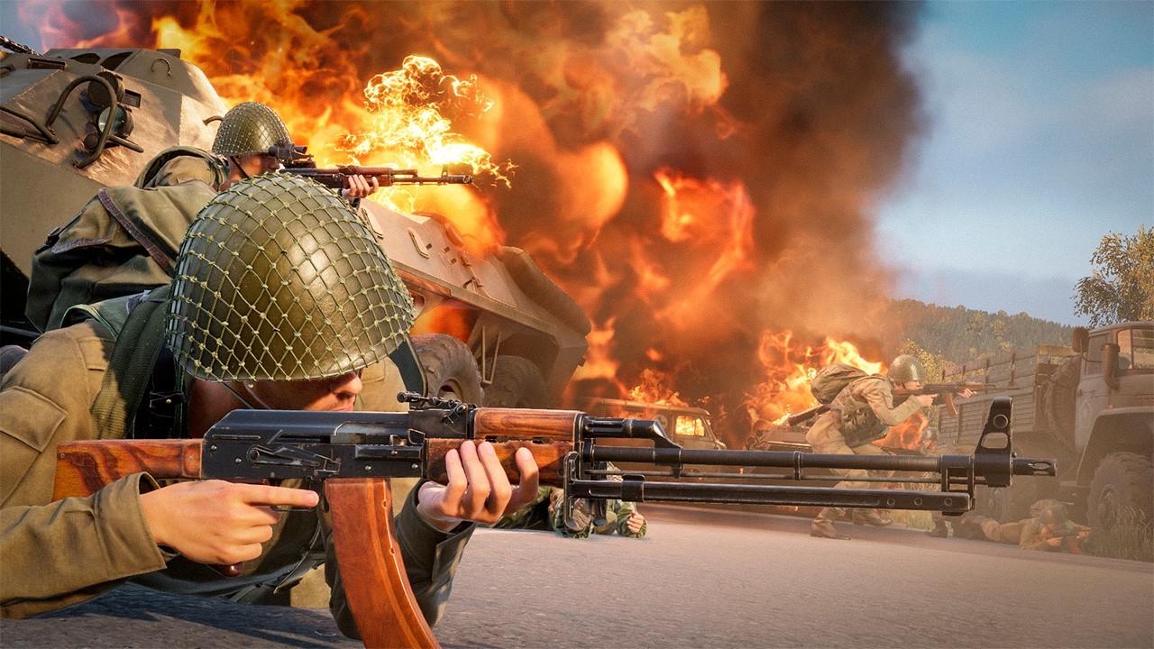 СССР ВЕДЁТ НАСТУПЛЕНИЕ В ARMA REFORGER