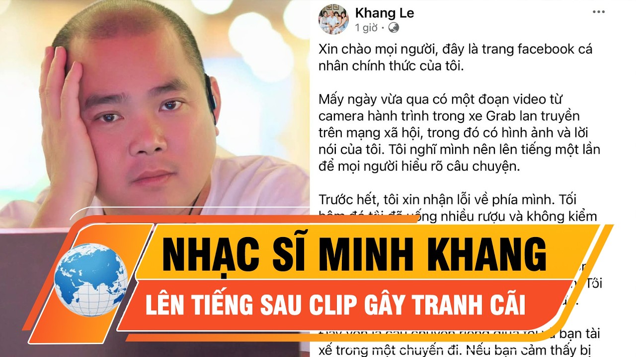 Nguyên nhân khiến nhạc sĩ Minh Khang có lời lẽ khiếm nhã với tài xế taxi công nghệ | Thời sự