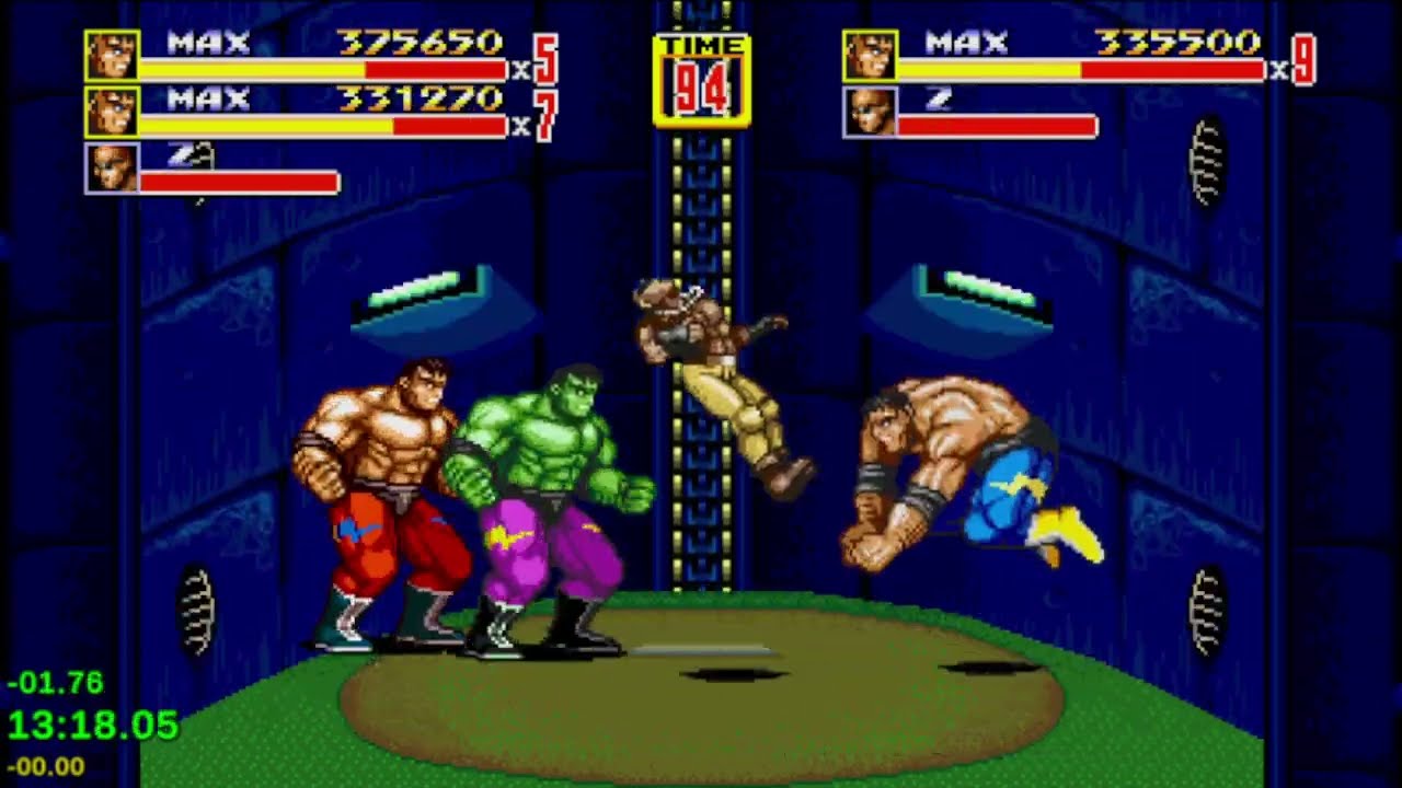 Streets of Rage 2 New Era - 3 Players Unrestricted MEGAMANIA Speedrun 31:19.01 (v2.4.2)