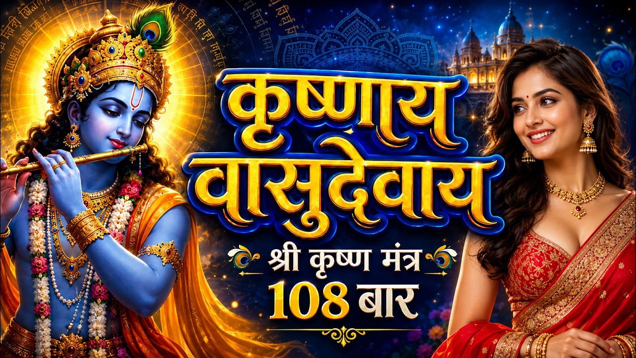 LIVE | POWERFUL Krishna Mantra | Instant money & peace of mind