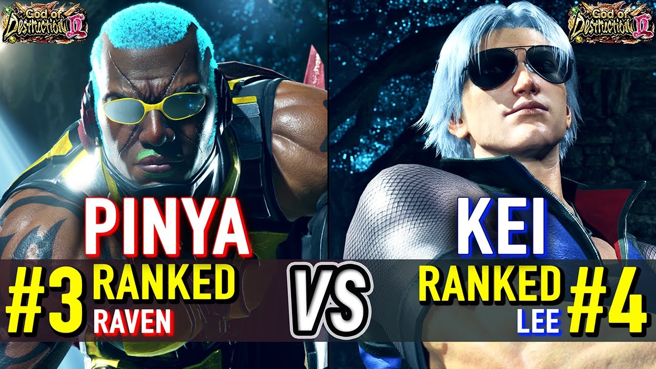 T8 🔥 PINYA (#3 Ranked Raven) vs KEI (#4 Ranked Lee) 🔥 Tekken 8 High Level Gameplay