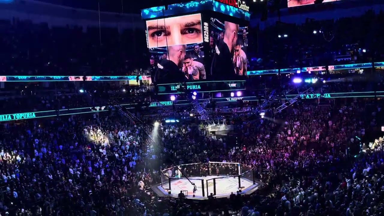 Ilia Topuria Full Walk Out UFC 298 Main Event