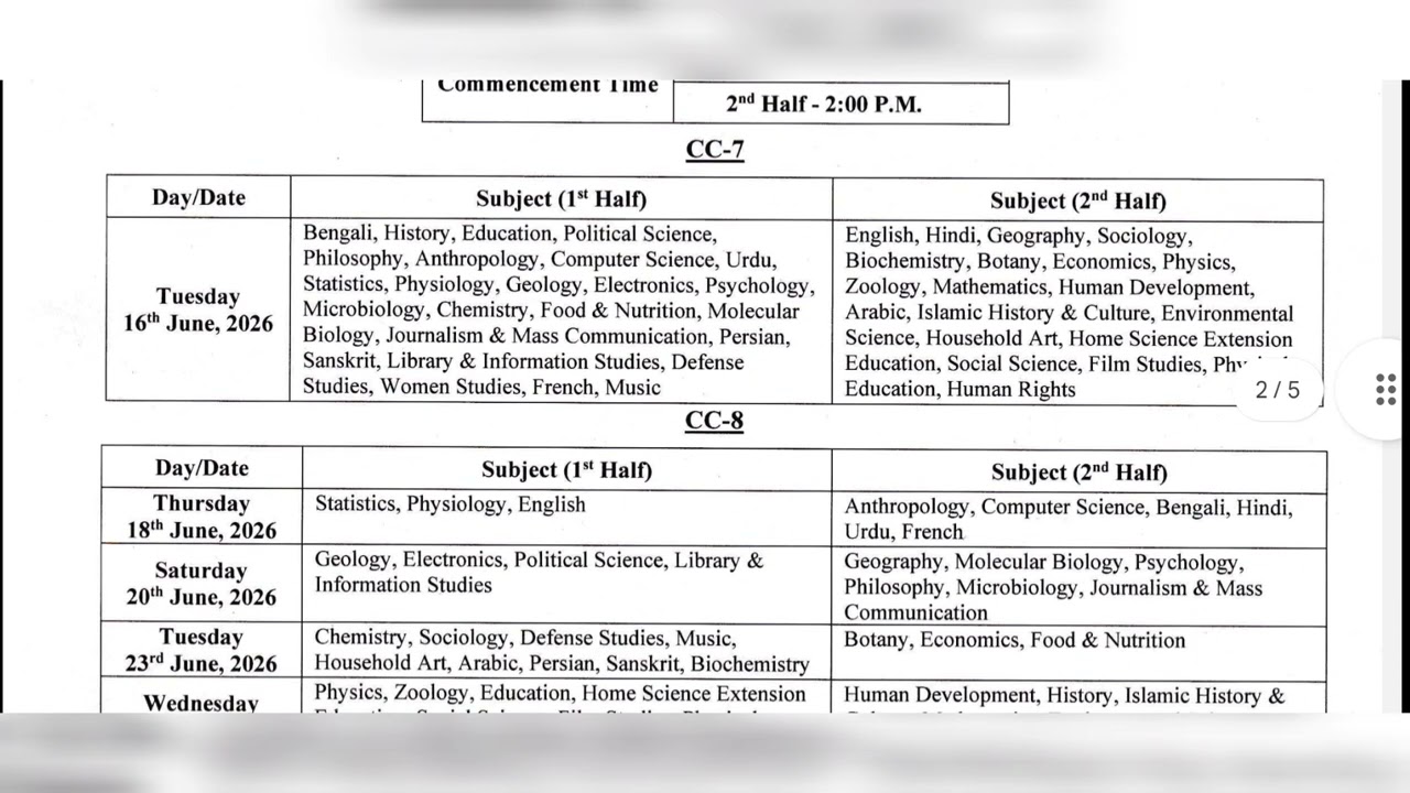 CU exam update 2026 | CU exam update | CU 4th semester exam date 2026 | CU 2nd semester exam 2026