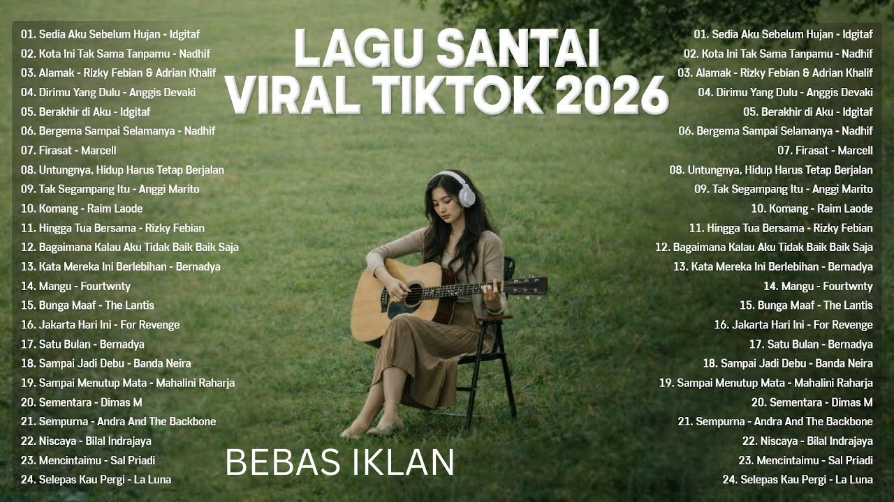 Pop Hits Indonesia 2026 🌿 Lagu Santai Enak Didengar Saat Kerja & Rebahan