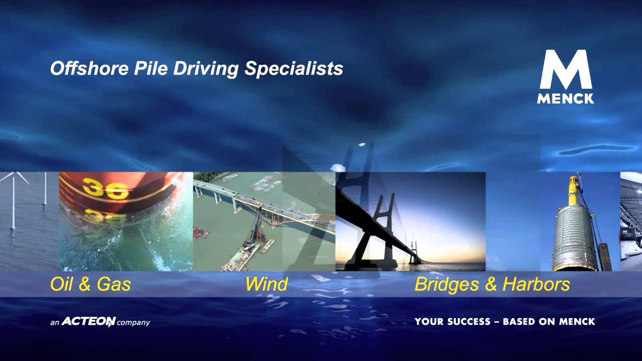 MENCK GmbH Offshore Pile Driving Specialist