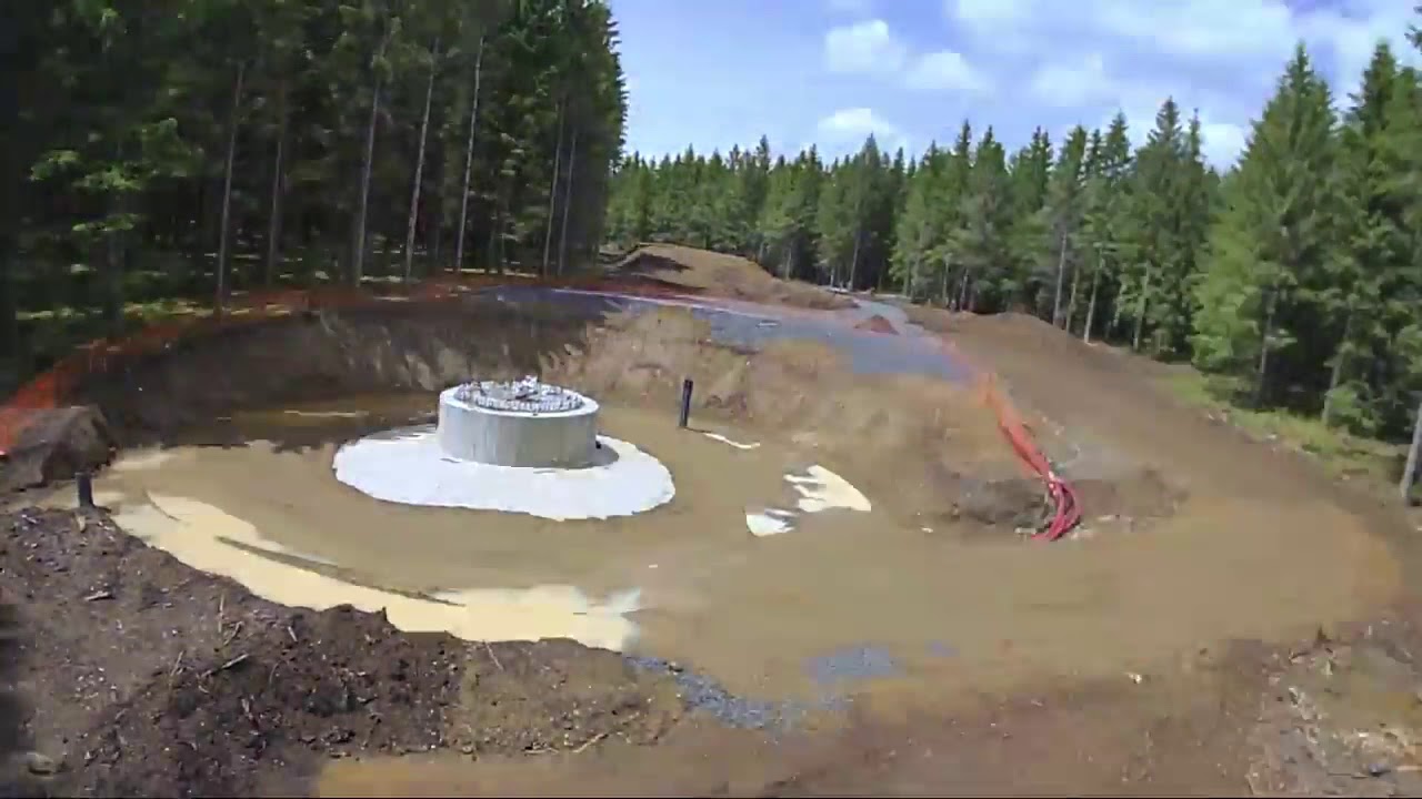 Timelapse de la construction du parc éolien de Bois de Bajouve