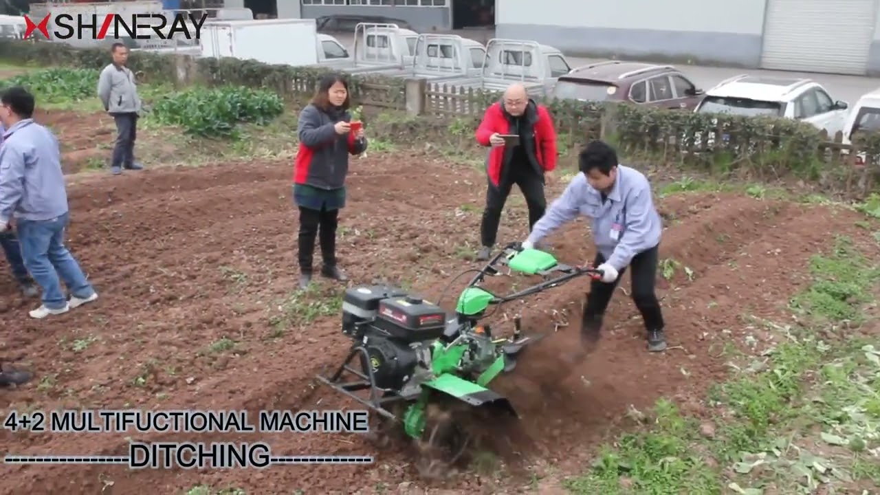 SHINERAY Multifunctional Power Weeder, Adapt full gear transmission.