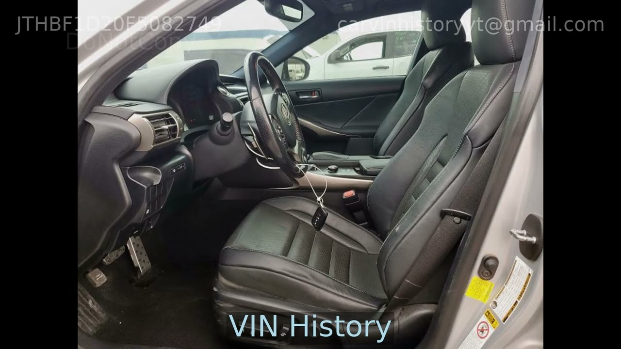 2015 Lexus IS 250 JTHBF1D20F5082749