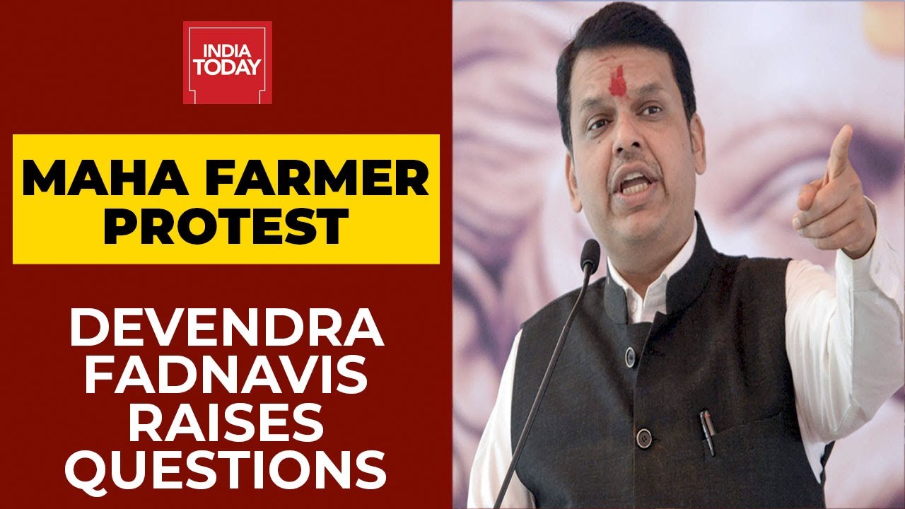 Maharashtra Farmers Protest Against Farm Laws; BJP's Devendra Fadnavis Raises Questions| India Today