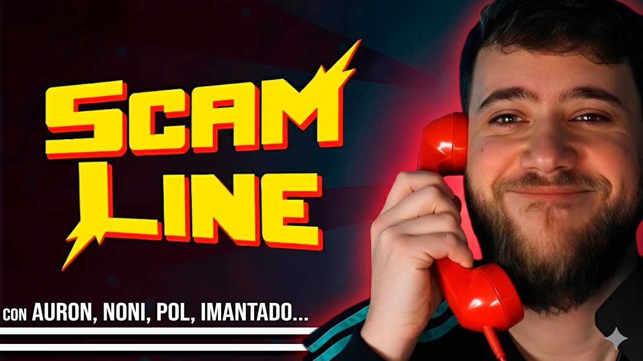 Encerrado y Troleado por teléfono ☎️ SCAM LINE con Auron, Noni, Imantado, Pol, Axozer, Pato y Sara