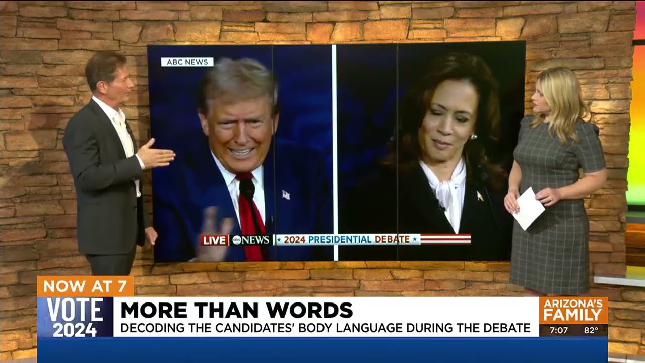Decoding both candidates' body language in 2024 presidential debate