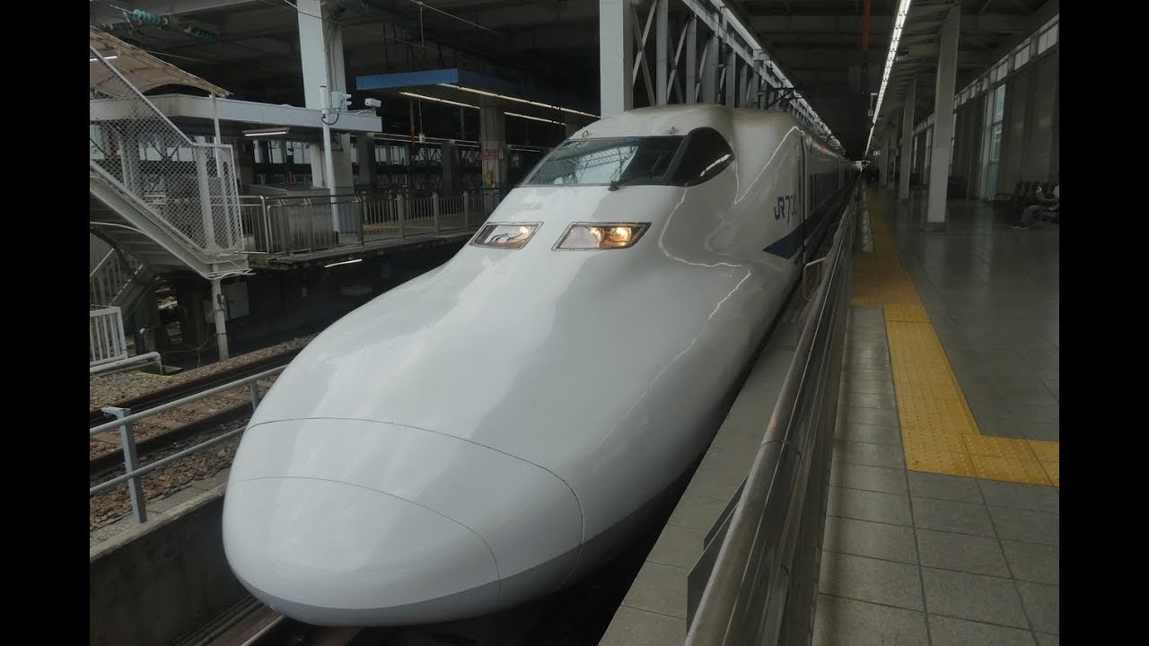 [鉄道車窓2019-08-18]新幹線のぞみ154号 東京行(博多→東京)