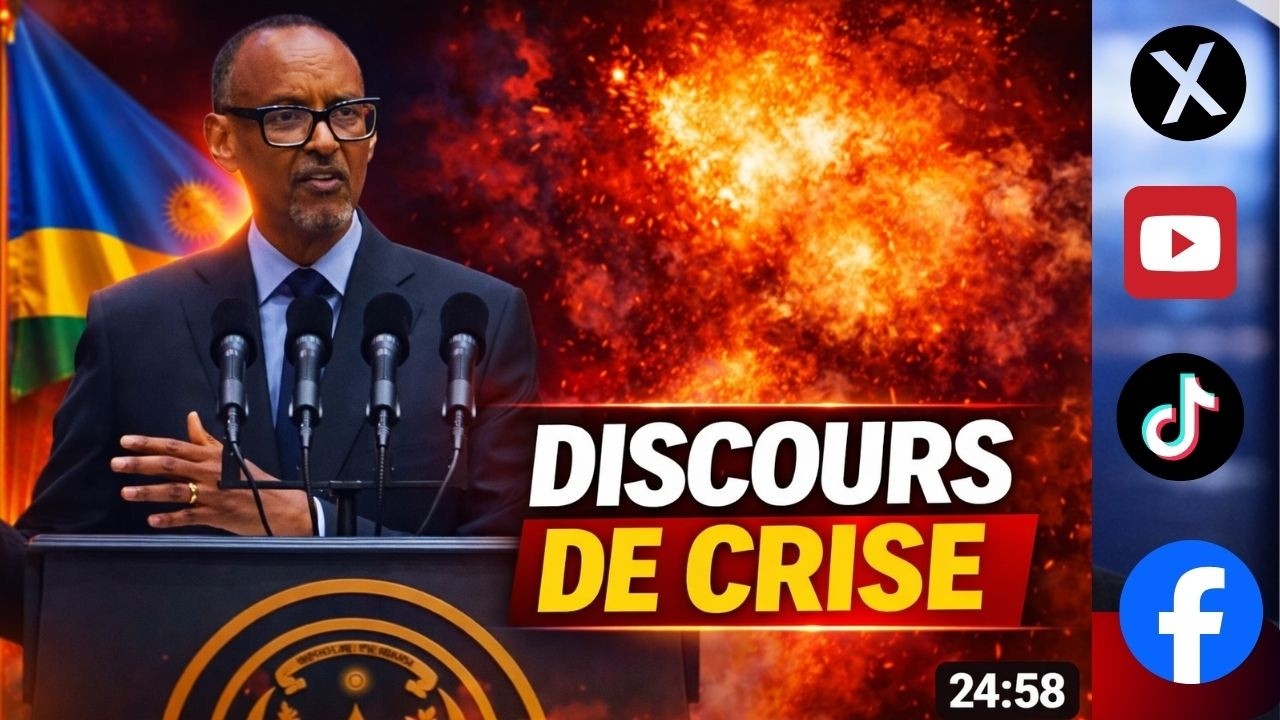(EN FRANCAIS)  KAGAME SORT DE SON SILENCE APRÈS LES SANCTIONS AMÉRICAINES CONTRE L’ARMÉE RWANDAISE