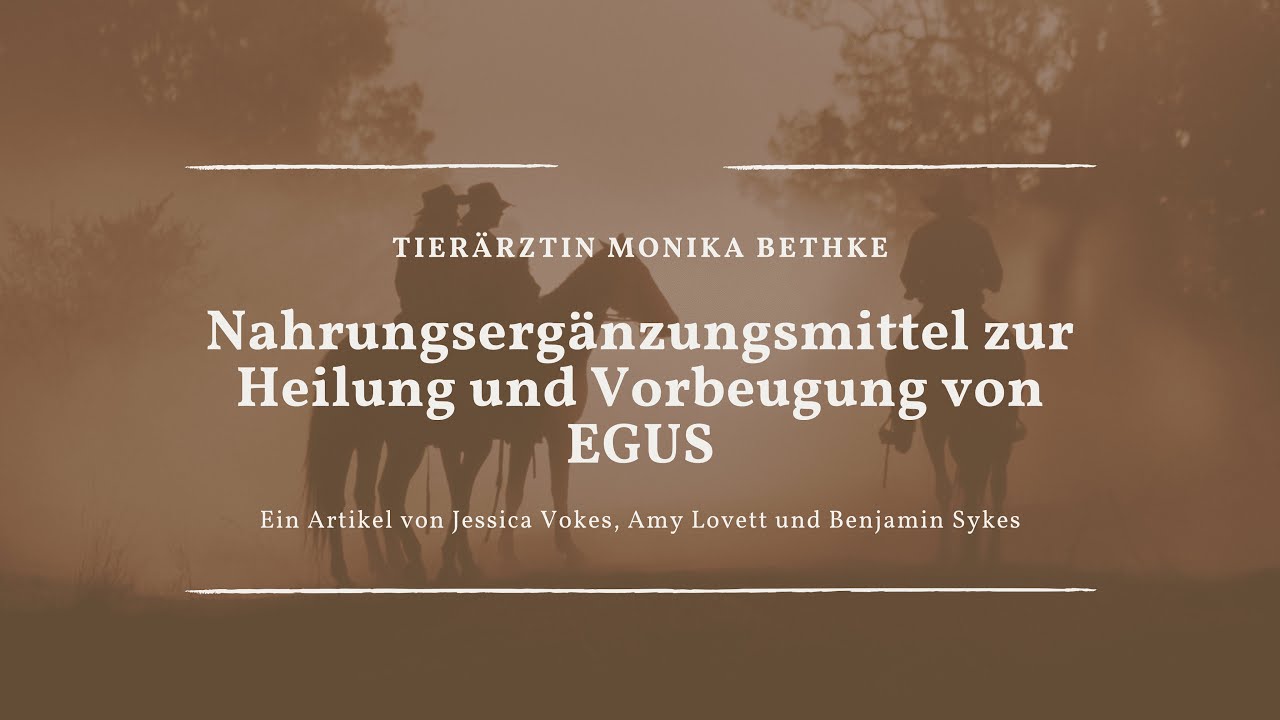 EGUS/ Magenprobleme beim Pferd! Diese Mittel können laut Studien helfen.