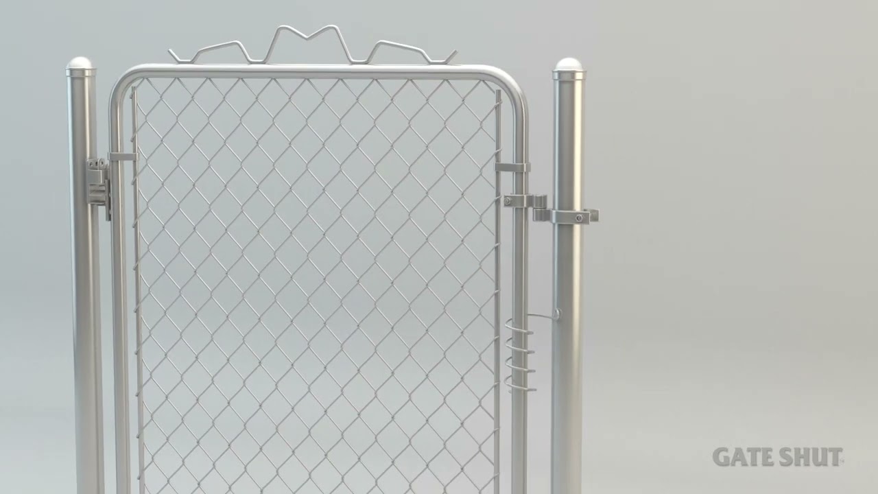 Gate Shut Chain Link Gate closer installation