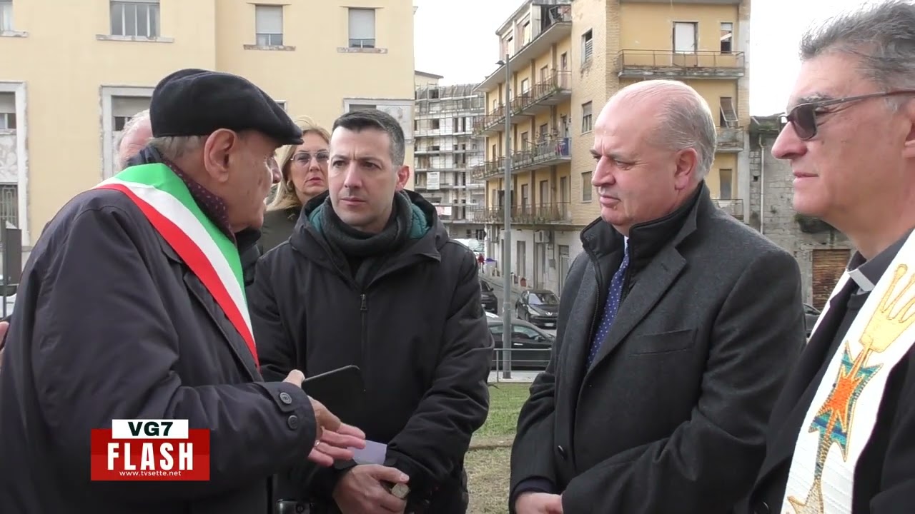 Inaugurato piazzale Madonna della Libera. Mastella: 